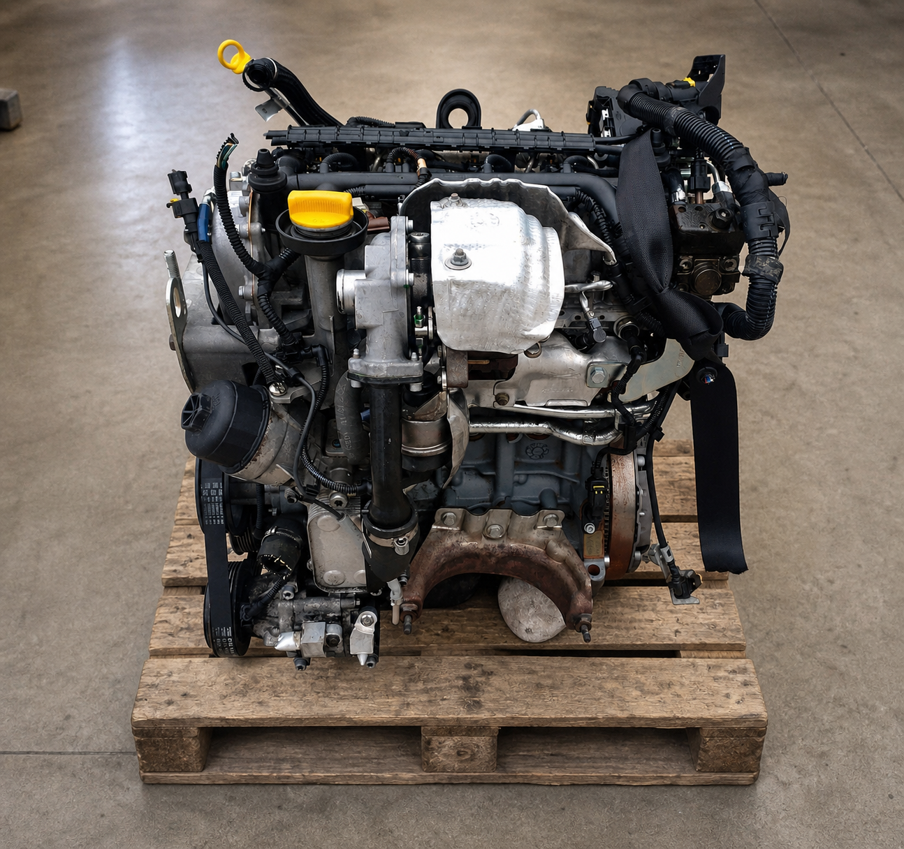 Motore 199B1000 FIAT 500 1.3 MJT 16V 95 cv -Turbina alta - euro 5